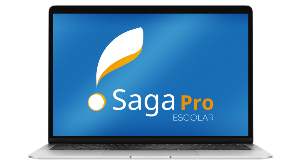 SagaPro Escolar no computador